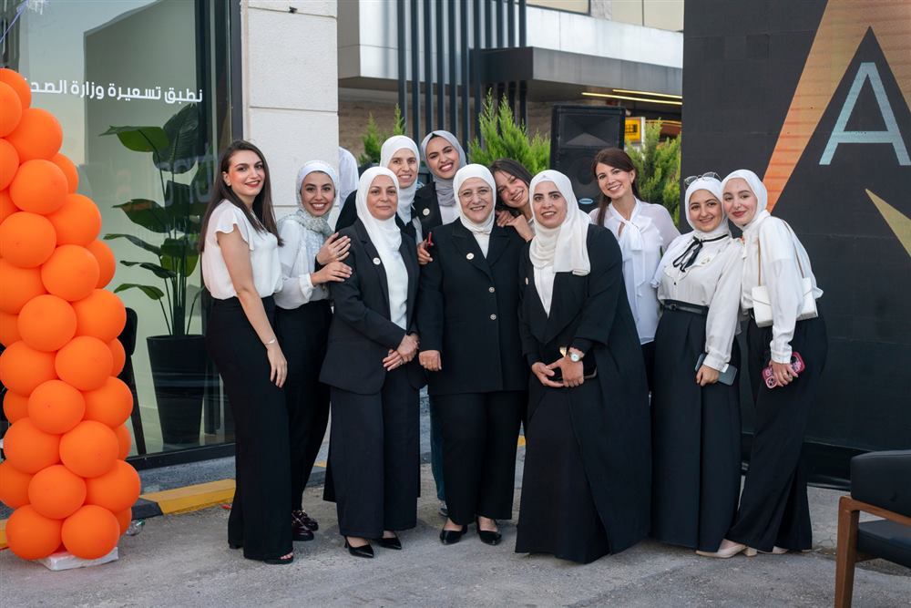AstraLab team outside a branch